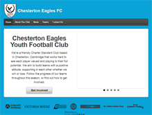 Tablet Screenshot of chestertoneagles.org